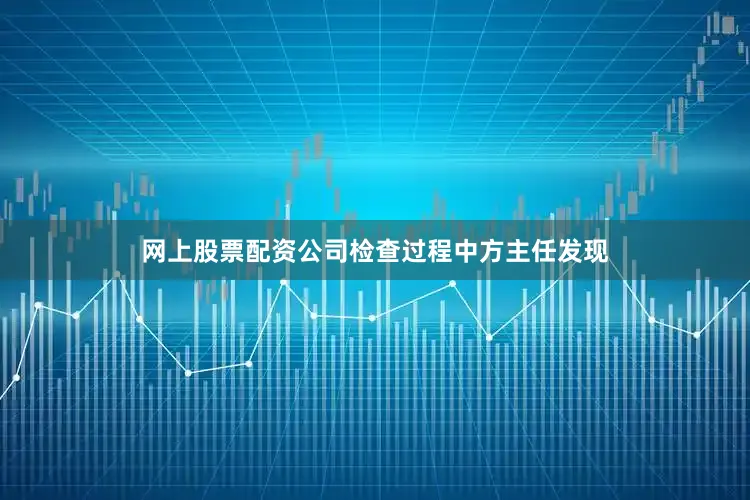 网上股票配资公司检查过程中方主任发现